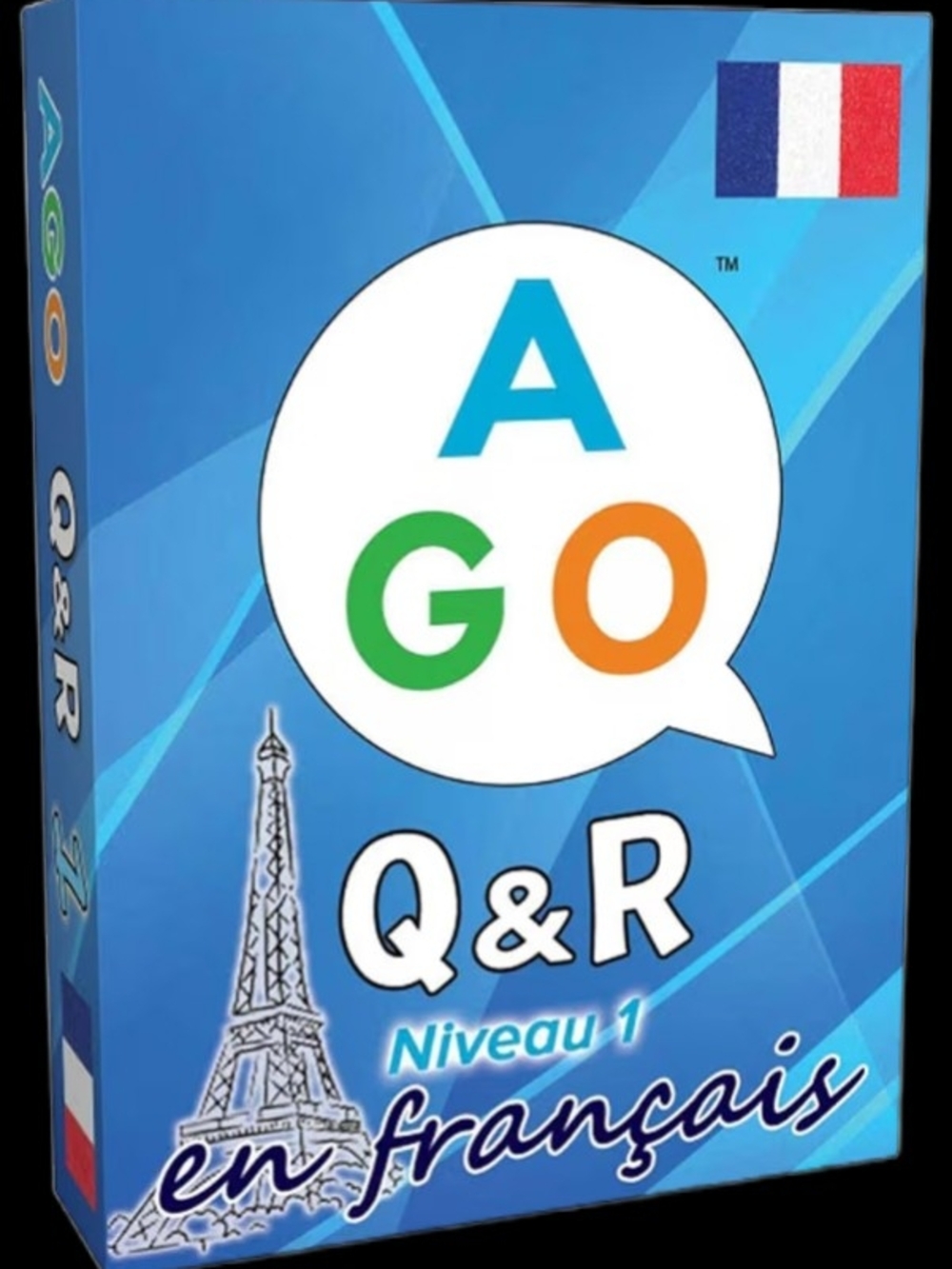 AGO En Francais - French language card game for beginners! (Like New)
